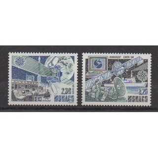 Monaco - 1991 - Nb 1768/1769 - Space - Europa