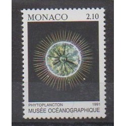 Monaco - 1991 - No 1761 - Animaux marins