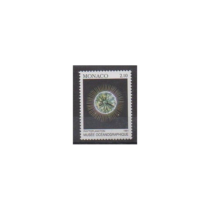 Monaco - 1991 - No 1761 - Animaux marins
