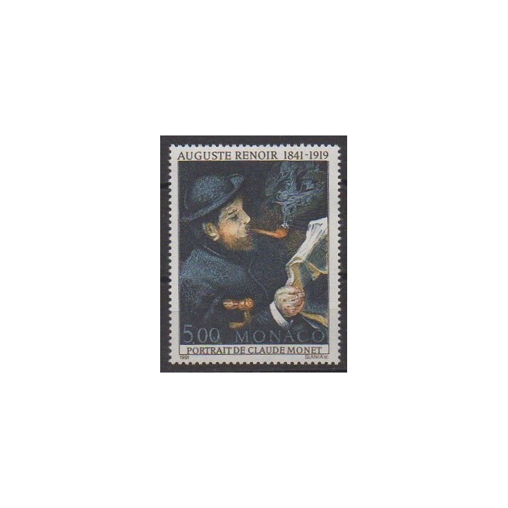 Monaco - 1991 - Nb 1789 - Paintings