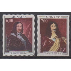 Monaco - 1991 - Nb 1787/1788 - Paintings