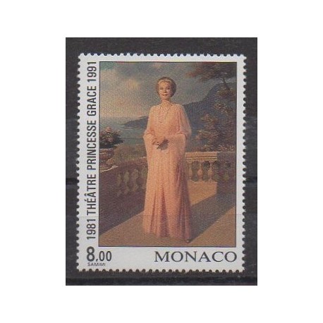 Monaco - 1991 - No 1786 - Royauté - Principauté