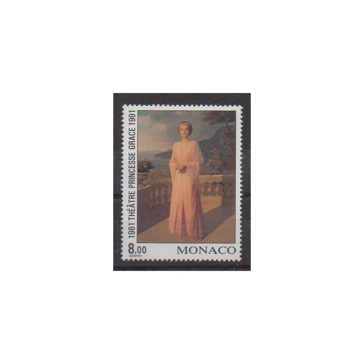 Monaco - 1991 - No 1786 - Royauté - Principauté