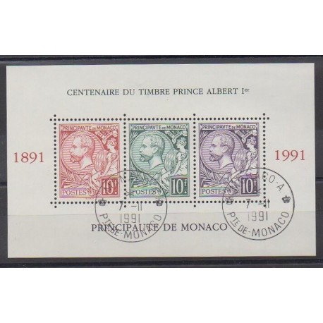 Monaco - Blocks and sheets - 1991 - Nb BF53 - Used