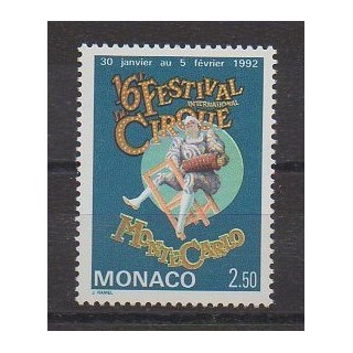 Monaco - 1992 - No 1810 - Cirque