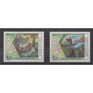 Monaco - 1991 - Nb 1797/1798 - Health