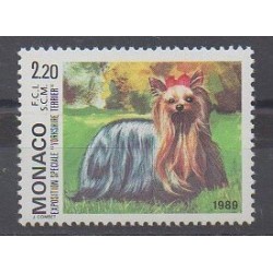 Monaco - 1989 - Nb 1676 - Dogs