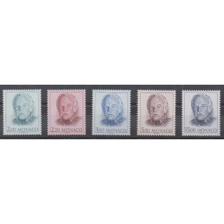 Monaco - 1989 - Nb 1671/1675