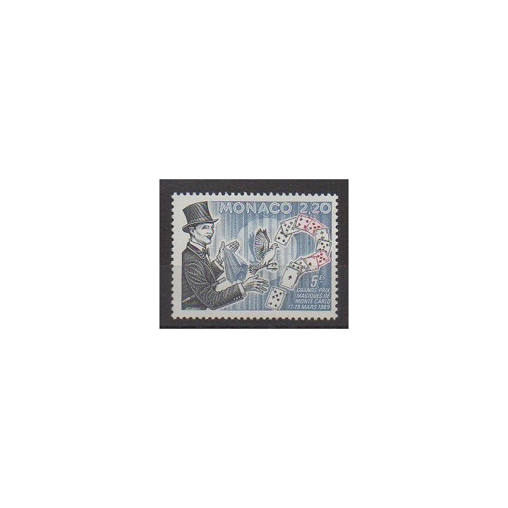 Monaco - 1989 - No 1678 - Cirque