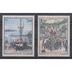 Monaco - 1989 - Nb 1696/1697 - Paintings