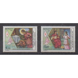 Monaco - 1989 - Nb 1691/1692 - Health