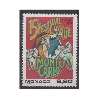 Monaco - 1989 - No 1703 - Cirque
