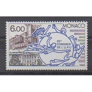 Monaco - 1989 - Nb 1702 - Postal Service