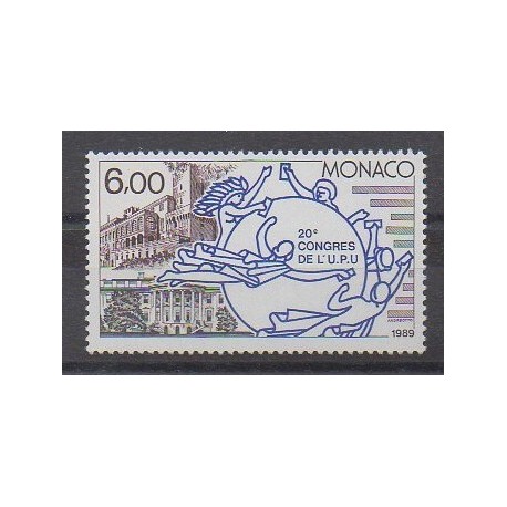 Monaco - 1989 - No 1702 - Service postal