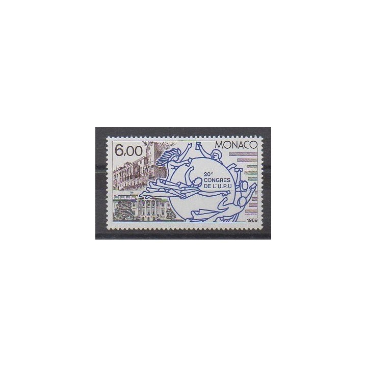 Monaco - 1989 - Nb 1702 - Postal Service