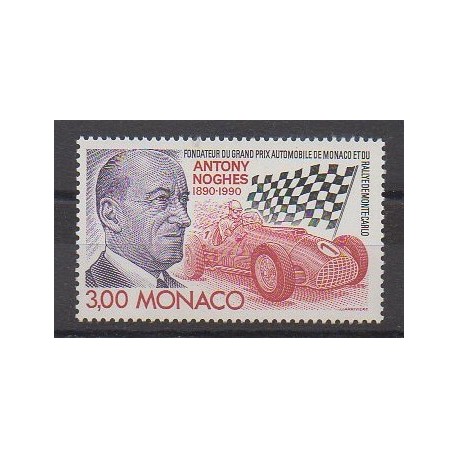 Monaco - 1990 - No 1716 - Voitures