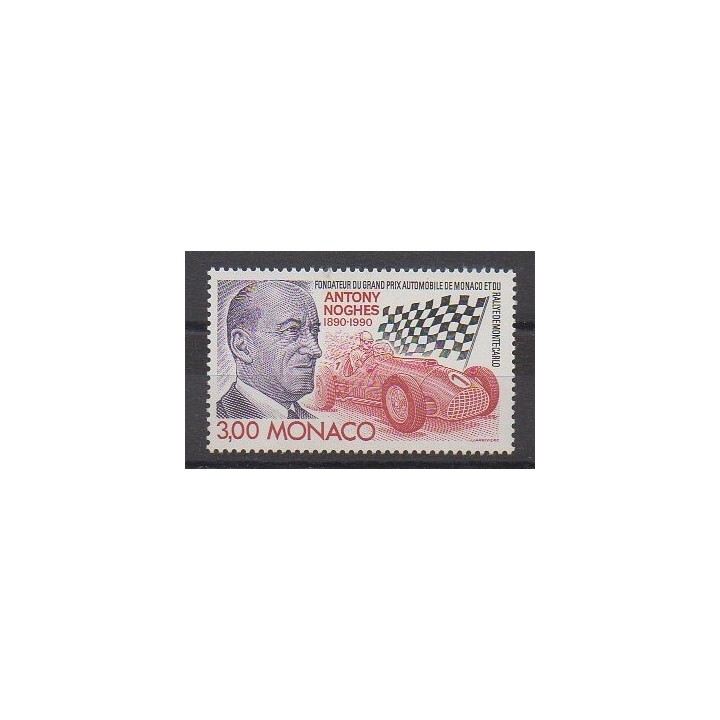 Monaco - 1990 - No 1716 - Voitures