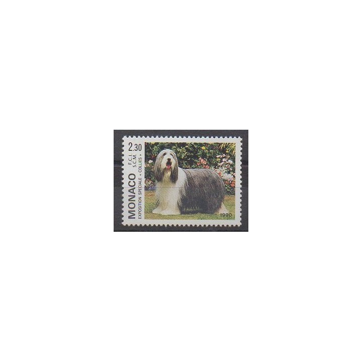 Monaco - 1990 - No 1715 - Chiens