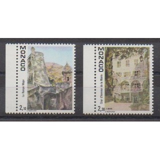 Monaco - 1990 - No 1708/1709 - Sites