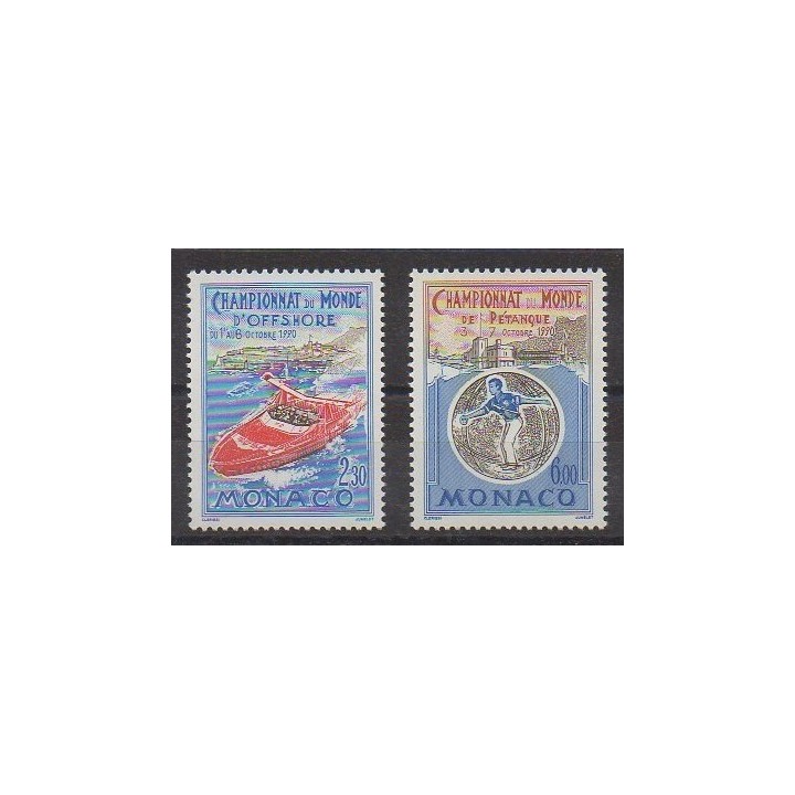 Monaco - 1990 - No 1741/1742 - Sports divers