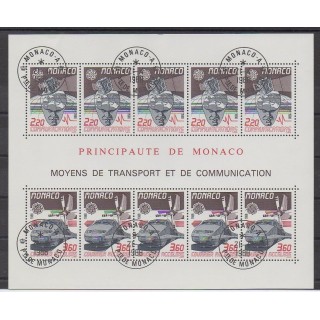 Monaco - 1988 - Nb BF41 - Transport - Europa - Used - Used