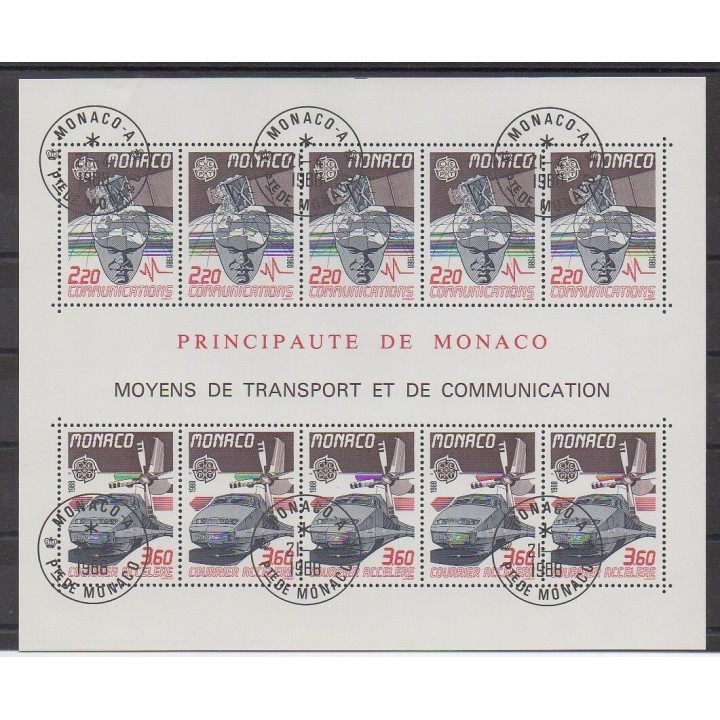 Monaco - 1988 - Nb BF41 - Transport - Europa - Used - Used