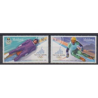 Moldova - 2006 - Nb 461/462 - Winter Olympics