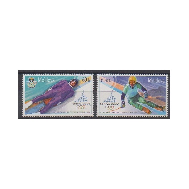 Moldova - 2006 - Nb 461/462 - Winter Olympics