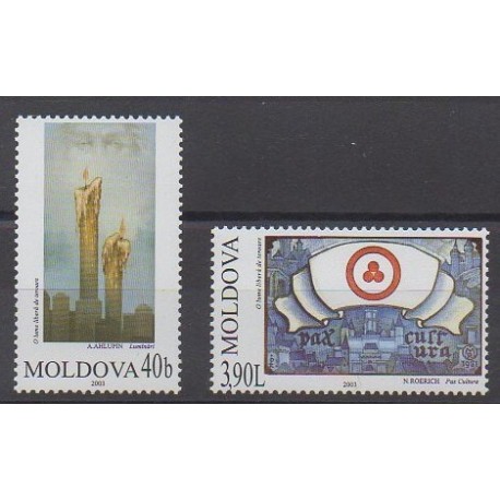 Moldavie - 2003 - No 407/408 - Peinture