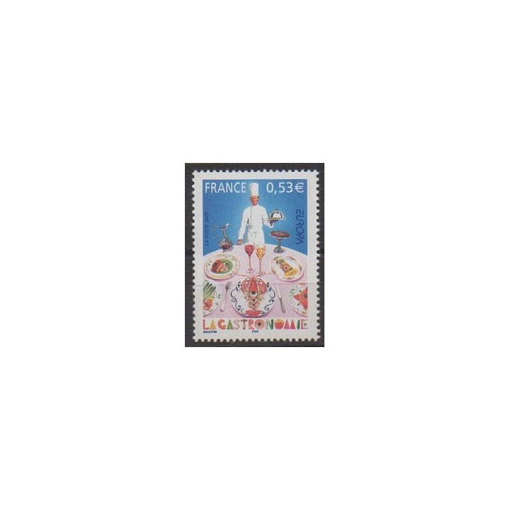 France - Poste - 2005 - Nb 3784 - Gastronomy - Europa