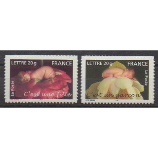 France - Self-adhesive - 2005 - Nb 3804/3805 - Childhood