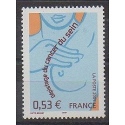 France - Poste - 2005 - No 3836 - Santé ou Croix-Rouge