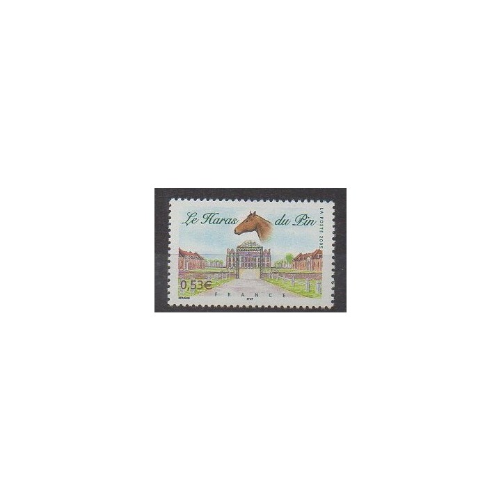France - Poste - 2005 - No 3808 - Chevaux