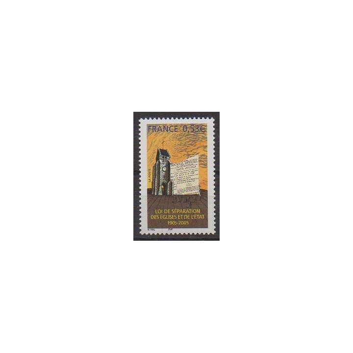 France - Poste - 2005 - Nb 3860 - Various Historics Themes