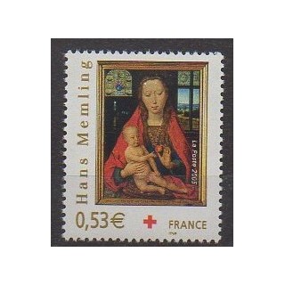 France - Poste - 2005 - Nb 3840 - Health - Paintings