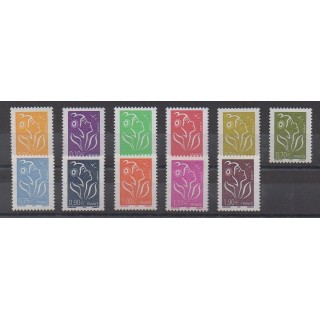 France - Poste - 2005 - No 3731/3741