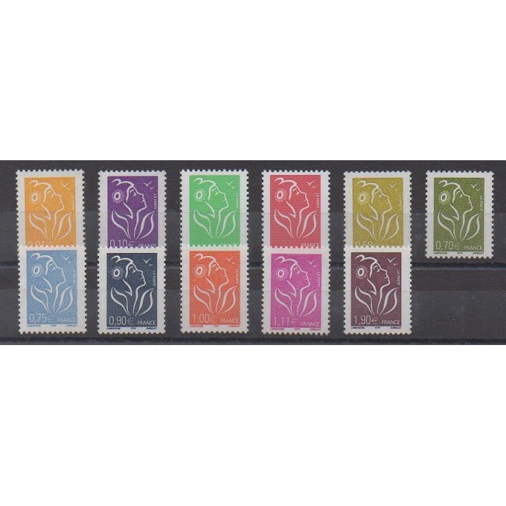 France - Poste - 2005 - Nb 3731/3741