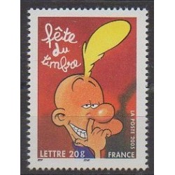 France - Poste - 2005 - Nb 3751 - Cartoons - Comics - Philately