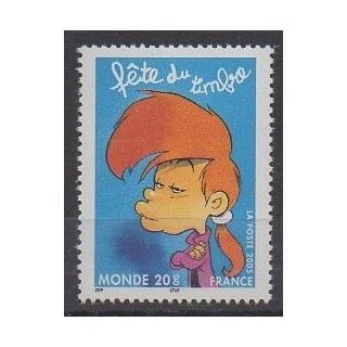 France - Poste - 2005 - Nb 3753 - Cartoons - Comics - Philately