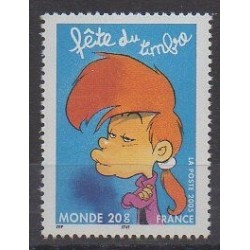 France - Poste - 2005 - Nb 3753 - Cartoons - Comics - Philately