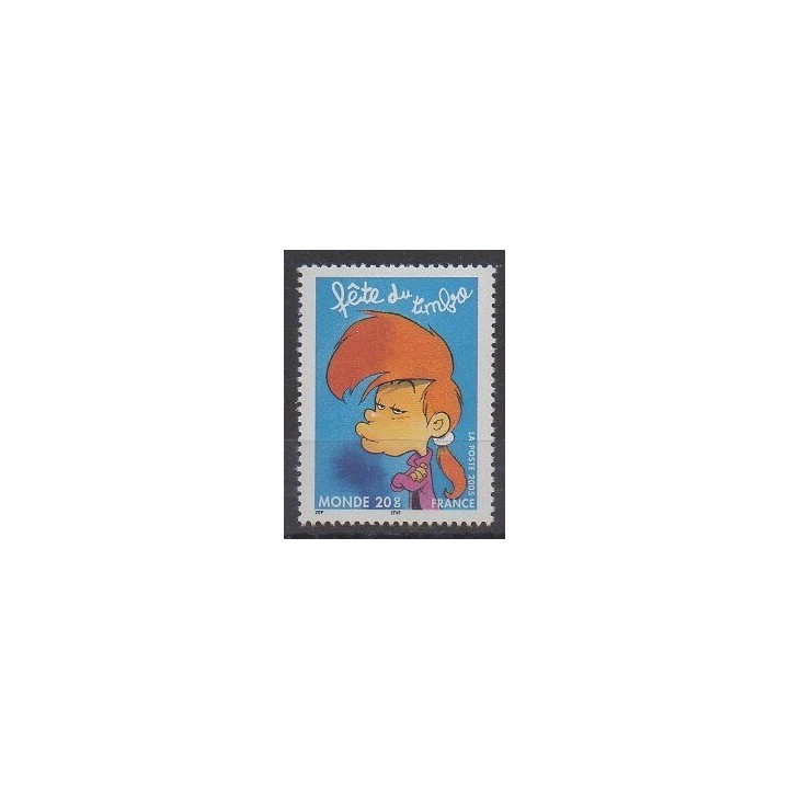 France - Poste - 2005 - Nb 3753 - Cartoons - Comics - Philately