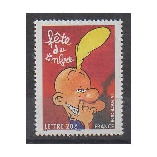 France - Poste - 2005 - Nb 3751a - Cartoons - Comics - Philately