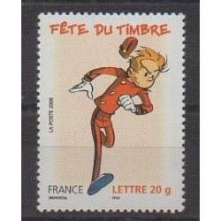 France - Poste - 2006 - Nb 3877 - Cartoons - Comics - Philately