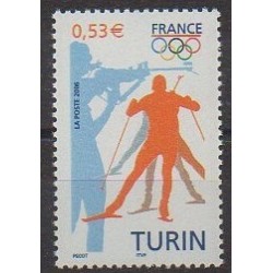 France - Poste - 2006 - No 3876 - Jeux olympiques d'hiver