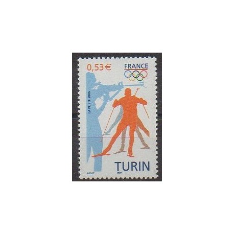 France - Poste - 2006 - No 3876 - Jeux olympiques d'hiver