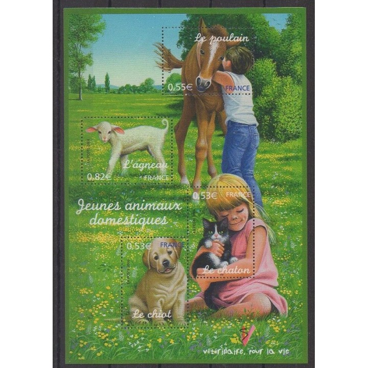 France - Blocks and sheets - 2006 - Nb BF96 - Mamals