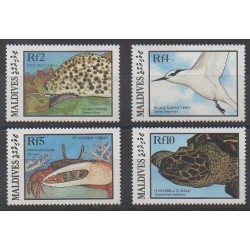 Maldives - 1986 - Nb 1098/1101 - Animals