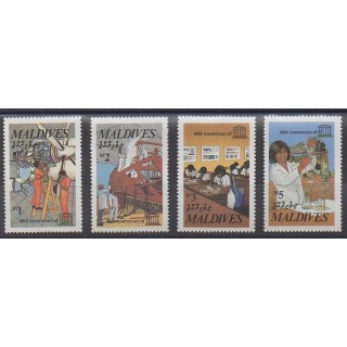 Maldives - 1989 - Nb 1102/1105