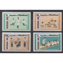 Maldives - 1980 - Nb 794/797 - Folklore