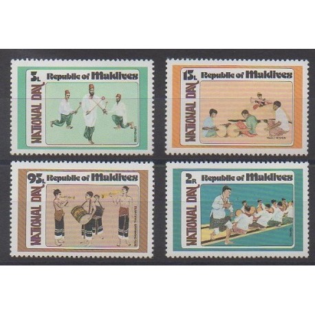 Maldives - 1980 - No 794/797 - Folklore